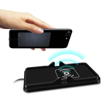 

Wireless Charger Anti-skid Silicone Charging Pad Fast Charging Mat for Smartphone NC99