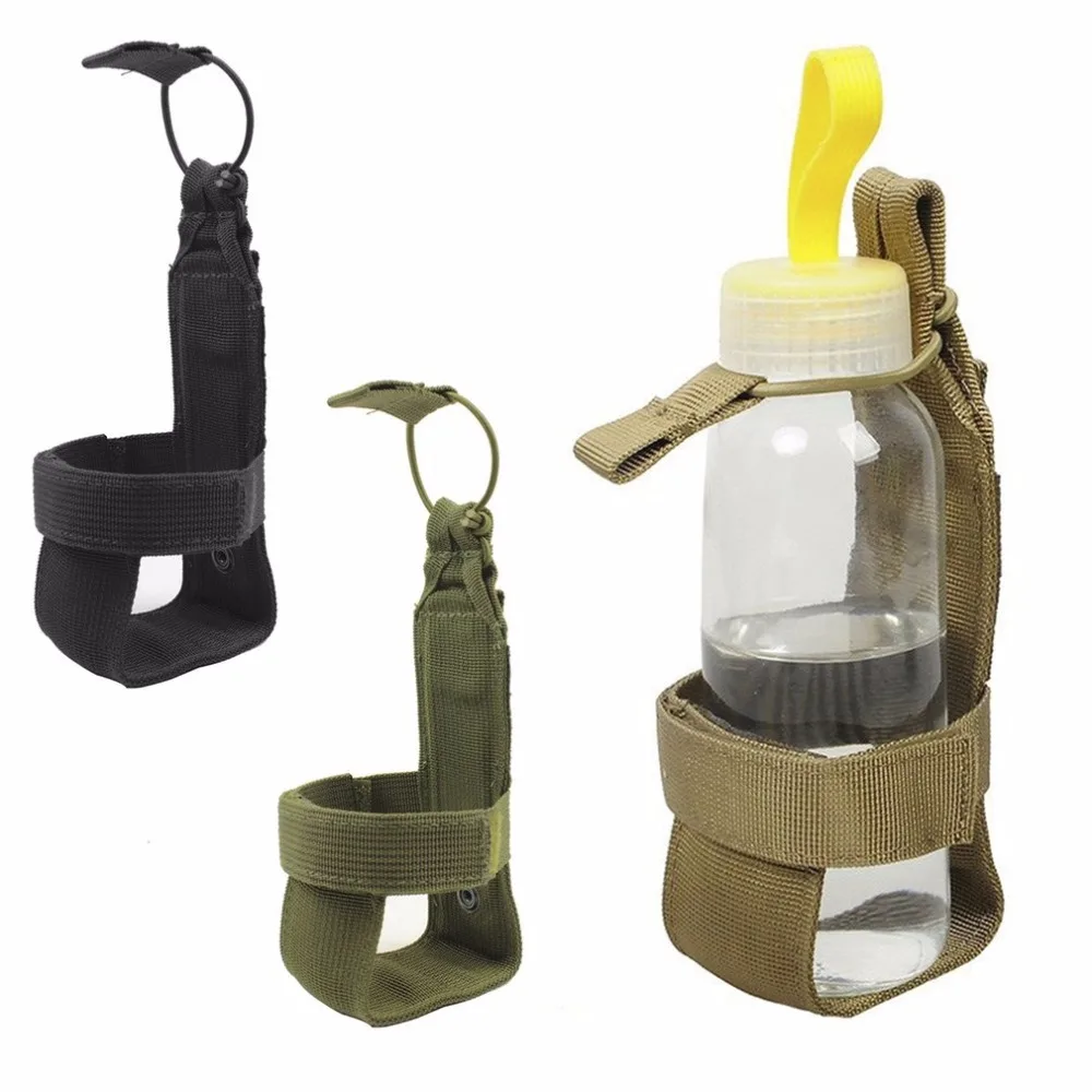 OUTAD Военная Тактическая бутылка для воды, нейлоновая Регулируемая волшебная лента, походная дорожная сумка для бутылки