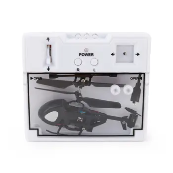

Mini RC Flying Helicopter USB Charging Intelligent Infrared Control Aircraft with Transmitter Toy for Children Adults