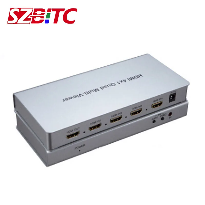 Многоцелевой переключатель sbitc HDMI 4x1 бесшовный 4 в 1 1080P @ 60 Гц с цифровым