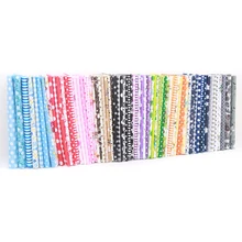 7 шт., 50*50 см, хлопок, ткань, ассорти, предварительно вырезанное одеяло, четверть пучка, с принтом, для лоскутного шитья, рукоделия, ручная работа, ткань