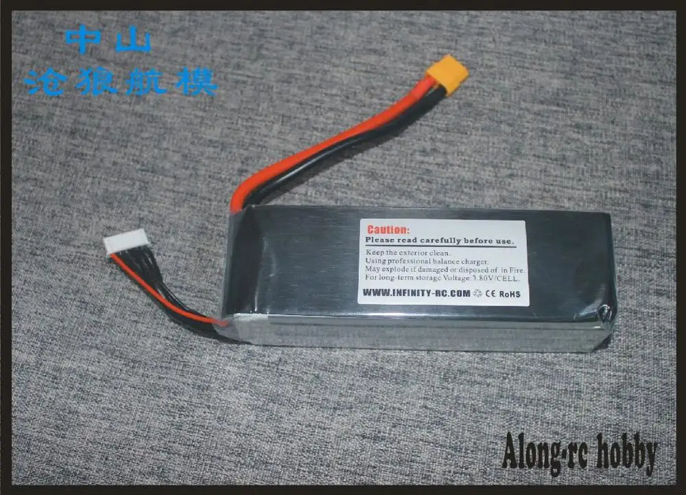 RC самолет часть Infinity 6S 22,2 V 5200mAh 55C Графен LiPo аккумулятор Перезаряжаемый xt60 разъем поддержка быстрого зарядного устройства