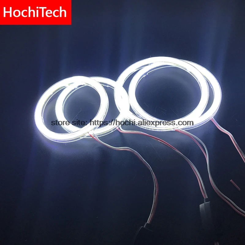 Для hyundai i30 2008 2009 2010 2011 COB Led DRL Дневной свет Белый Halo Cob Led Ангельские глазки кольцо ошибок ультра яркий