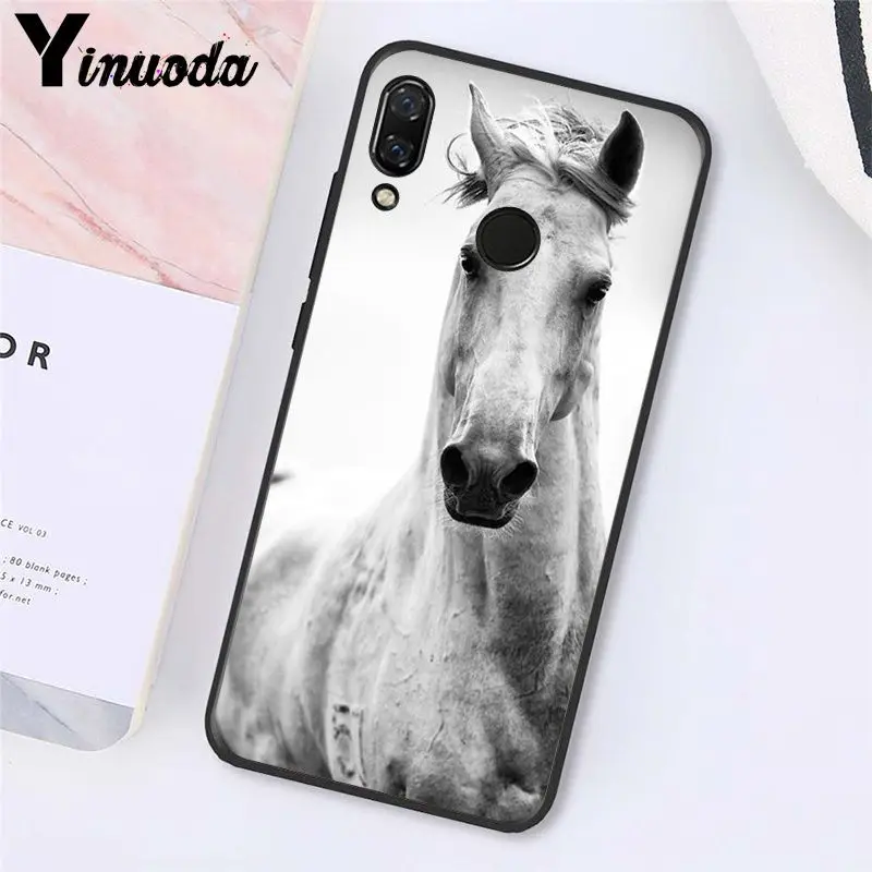 Horse Animal Running Printed