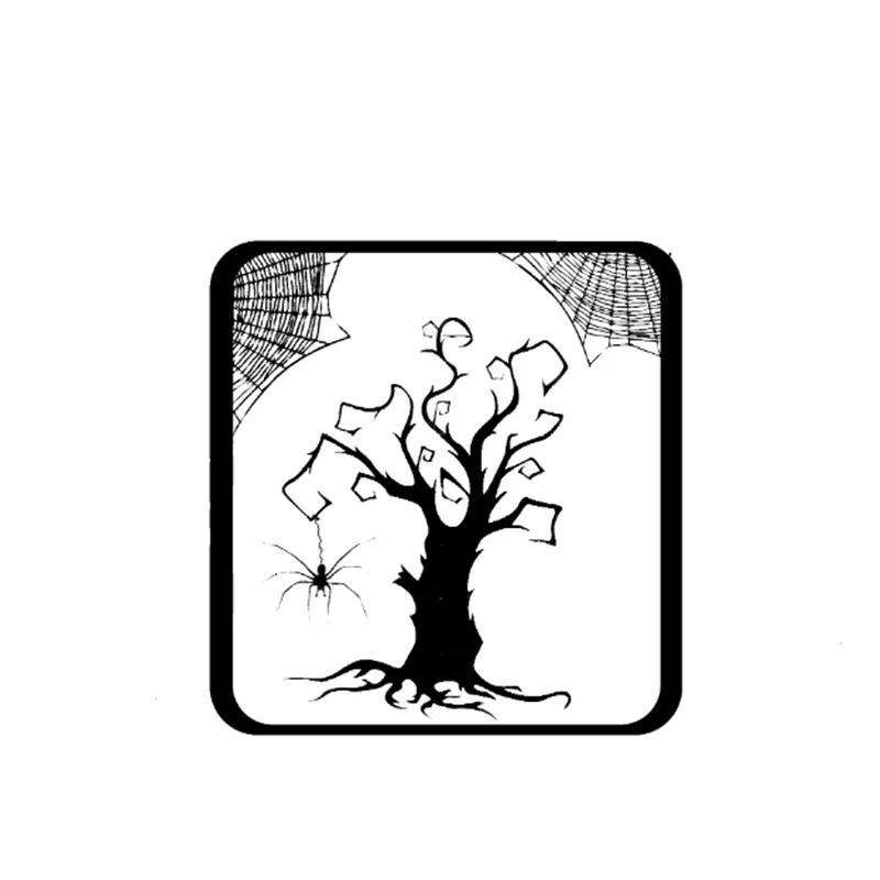 Web Tree Kokorosa штампы для Хэллоуина, металлические штампы для изготовления открыток, штампы для скрапбукинга, штампы для тиснения, трафареты, штампы для рукоделия, новинка - Цвет: Web Tree