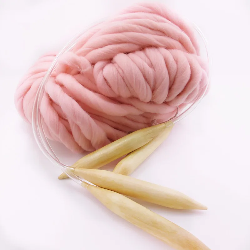 Sciarpa Sciarpa Sciarpa Cappello Fai Da Te Super Spessa Filato Di Lana Lana 250G Coperta Tessuta A Mano Lana Grossa