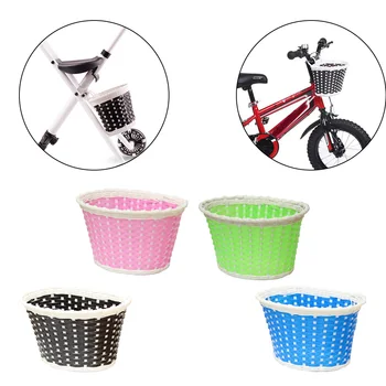 

1 Pc Bicycle Handcraft Waterproof Basket Bike t Convenient Car Pattern Small Outdoor Beautiful Gift Durable Bicycle Accessories