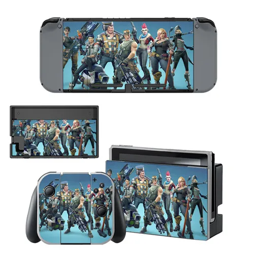Новая наклейка на кожу для nintendo переключатель консоль и контроллер для NS Joy-con переключатель виниловая наклейка на кожу - Цвет: Цвет: желтый