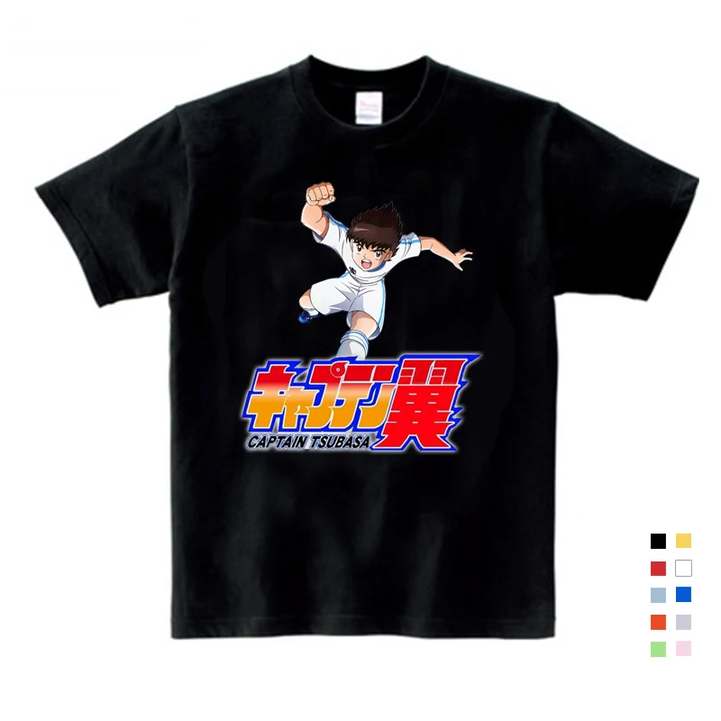 

Children's tees Kids New Summer Tees Shirt 2021 Anime T Shirt Boy Sports Cotton T-shirts for Girls Clothes Boy Football T-shirts