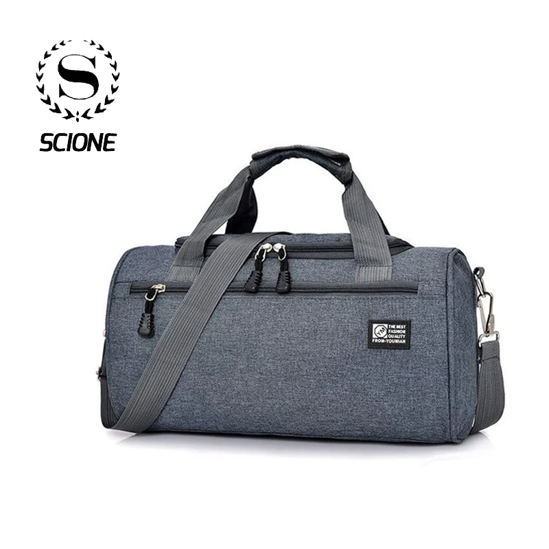 Scione мужские дорожные спортивная сумка легкая багажная деловая женская уличная спортивные сумки плечо Наплечная Сумка