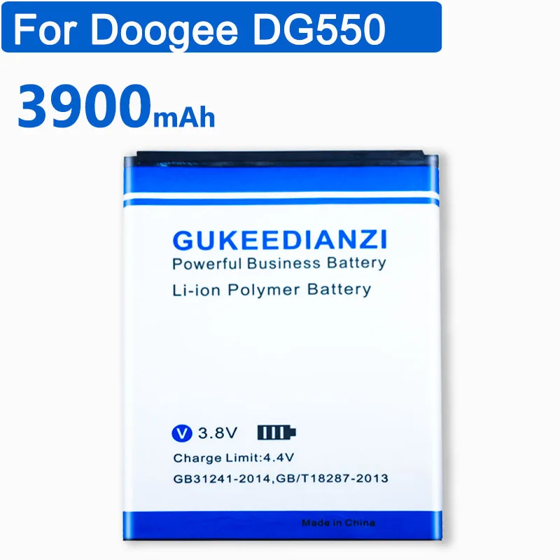 GUKEEDIANZI 3900 мА/ч B-DG550 Замена Батарея Для Doogee DG550 кинжал 550 литий-полимерный