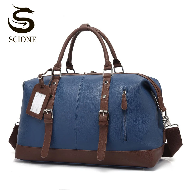 

Men Waterproof PU Handbags Male Large Capacity Travel Luggage Bags Men High Quality Business Messenger Shoulder Bag XA15M
