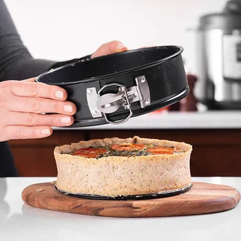 

3Pcs/Set Round Cake Tin Non-stick Loose Base Baking Pan Tray 4-7-9 Inch Round Cake Baking Bake Tin Tray Pan Bakeware