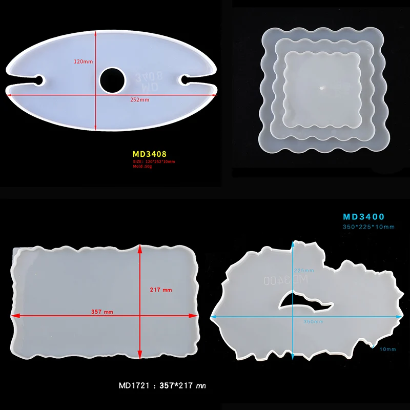 TC025 нерегулярные Силиконовые Формы Лоток Плесень DIY наскальный подставки формы