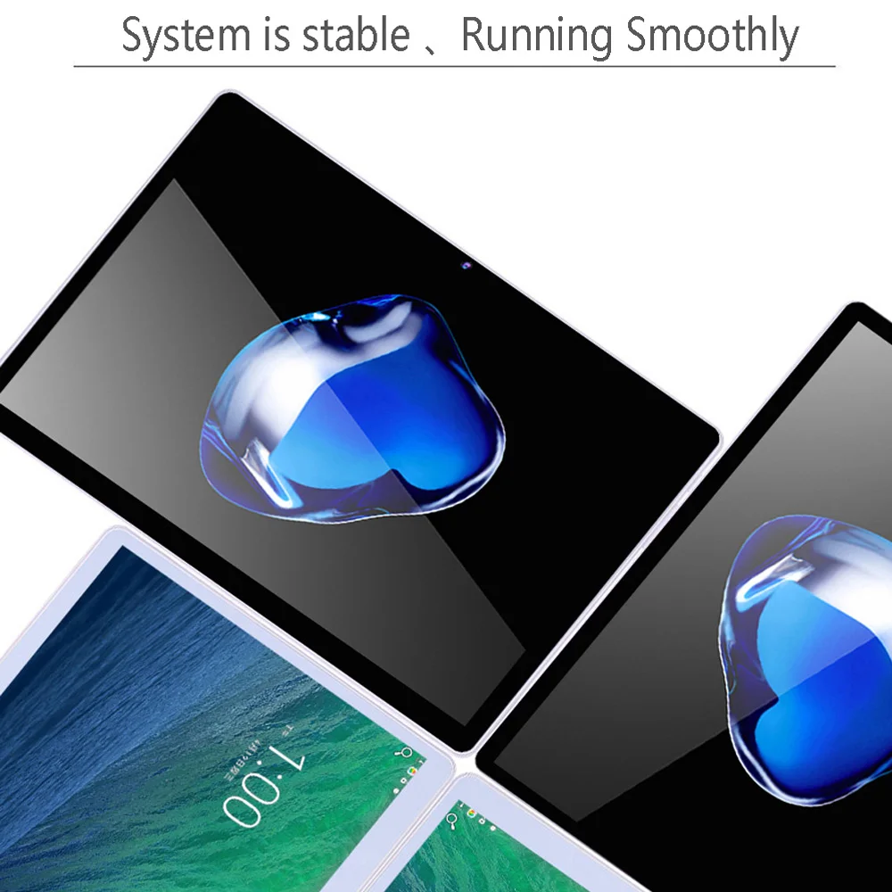 Цена Новый оригинальный планшетный ПК 10 дюймов Octa Core 3g Телефонный звонок Google Рынок gps, Wi Fi, FM, Bluetooth 10,1 Планшеты 4G + 64G Android 7,0 tab