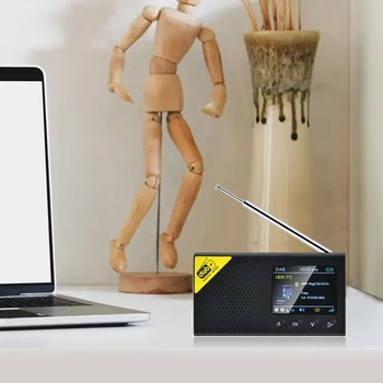 

Portable Bluetooth Digital Radio DAB/DAB+ and FM Receiver Rechargeable Radio LX9A