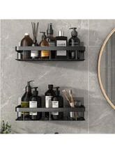 Home Appliance Bathroom Shelves No-Drill Corner Shelf Shower Storage Rack Holder Toilet Organizer Bathroom Kitchen Accessories