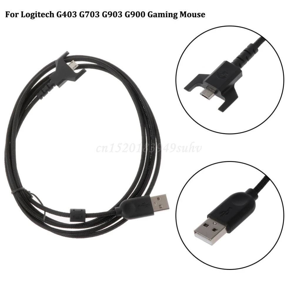 Durable USB Charging Cable Mouse Cable Wire For Logitech G700S G700 Gaming Mouse