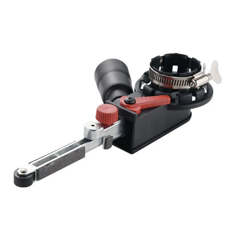 

Belt Sander Attachment Sanding Belt Adapter for Electric Angle Grinder Accessories Household DIY Grinding Polishing QP2