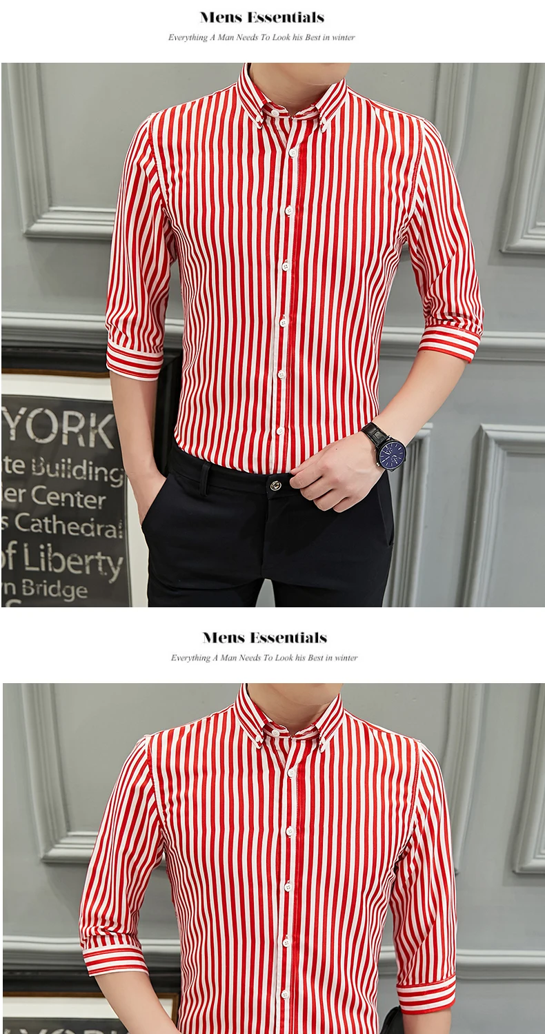 Модная мужская одежда Slim Fit Мужская рубашка с длинными рукавами мужская клетчатая хлопчатобумажная повседневная мужская рубашка Social Plus высокого качества Топ SizeM-5XL