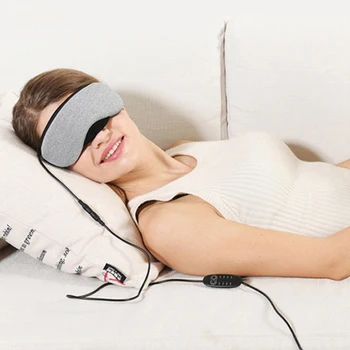 

USB Steam Eye Mask Hot Compress and Shading Sleeping Eye Patches Relieve Eyes Fatigue Constant Temperature Timing Massage Eyes
