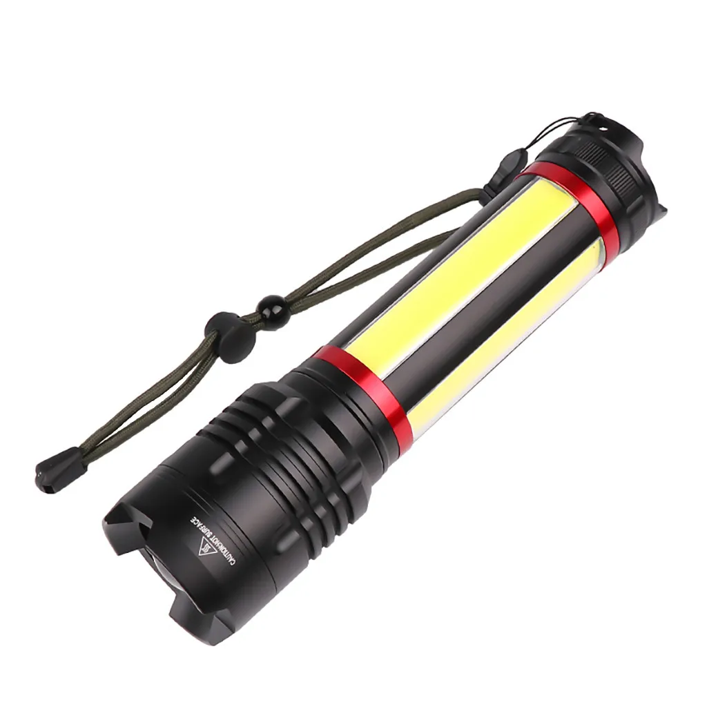 Светодиодный фонарь XHP70+ COB USB Перезаряжаемый водонепроницаемый фонарь ультра яркие Бытовые аксессуары Новые поступления