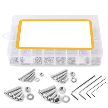 

1080 Grain Set Flat Round Head Hexagon Socket Screw Set Pan Head Hexagon Socket Combination Nail