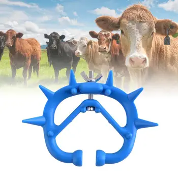 

5 Pcs/pack Durable Plastic Small Cowboy Cow Weaning Thorns Nose Device Cow Thorn Weaner