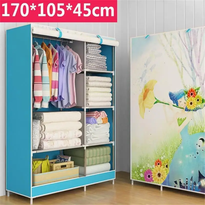 Version G Ropero комод Moveis movei Per La Casa Tela Armario De Almacenamiento Gabinete шкаф Guarda Roupa Mueble гардероб - Цвет: Version G