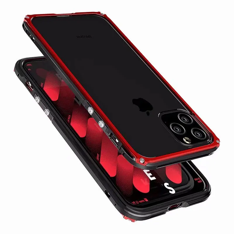 BOBYT для iPhone 11 серии Legand Алюминиевая Рамка бампера с задней панелью пластина для iPhone11 Pro Max