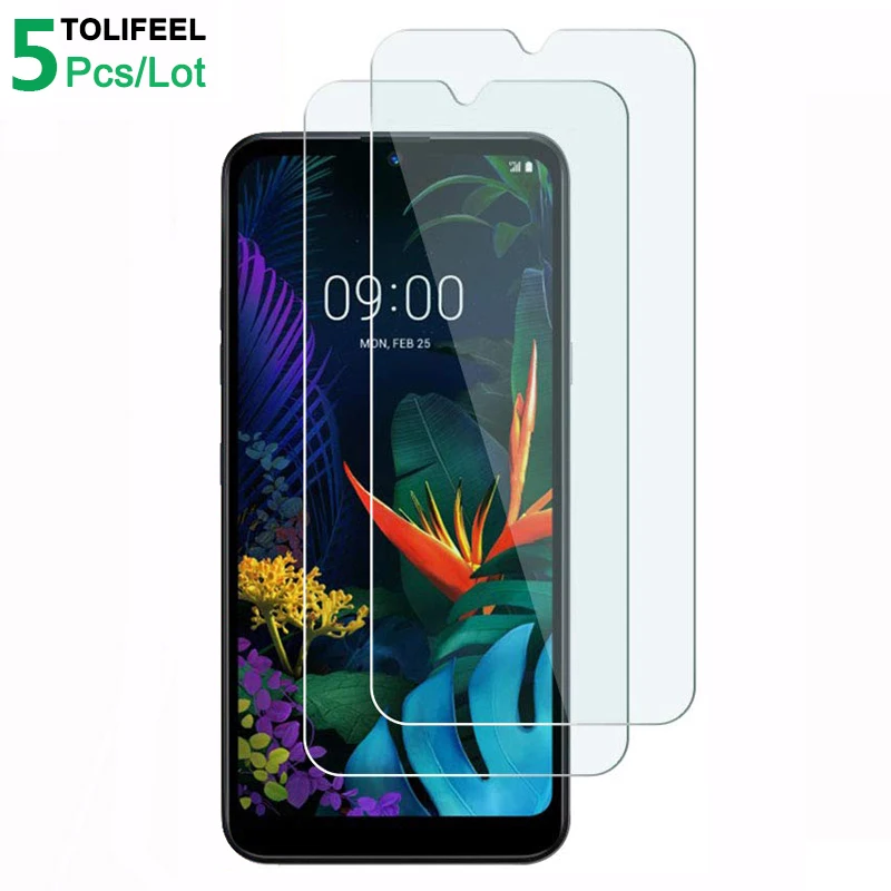 Закаленное стекло для LG K50 Q60 5 шт. защита экрана 9H 2.5D Защитное телефона 2019