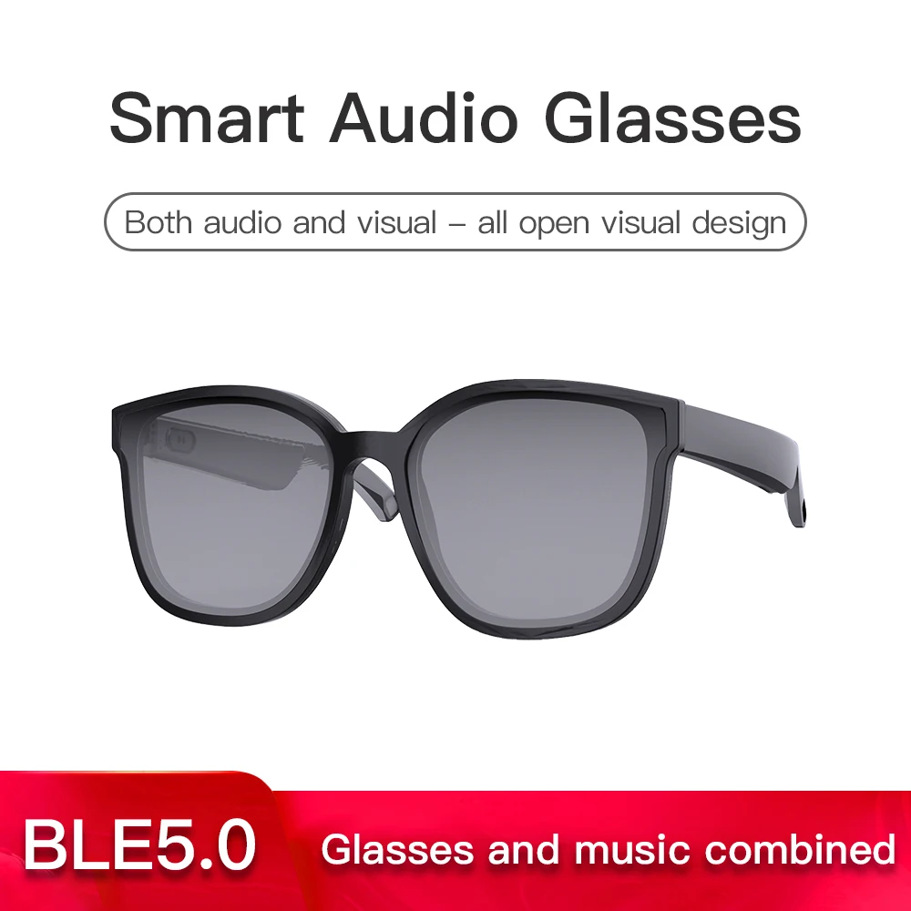 E30 Audio Bluetooth Smart Glasses Handsfree Bt5.0 Wireless Headphones