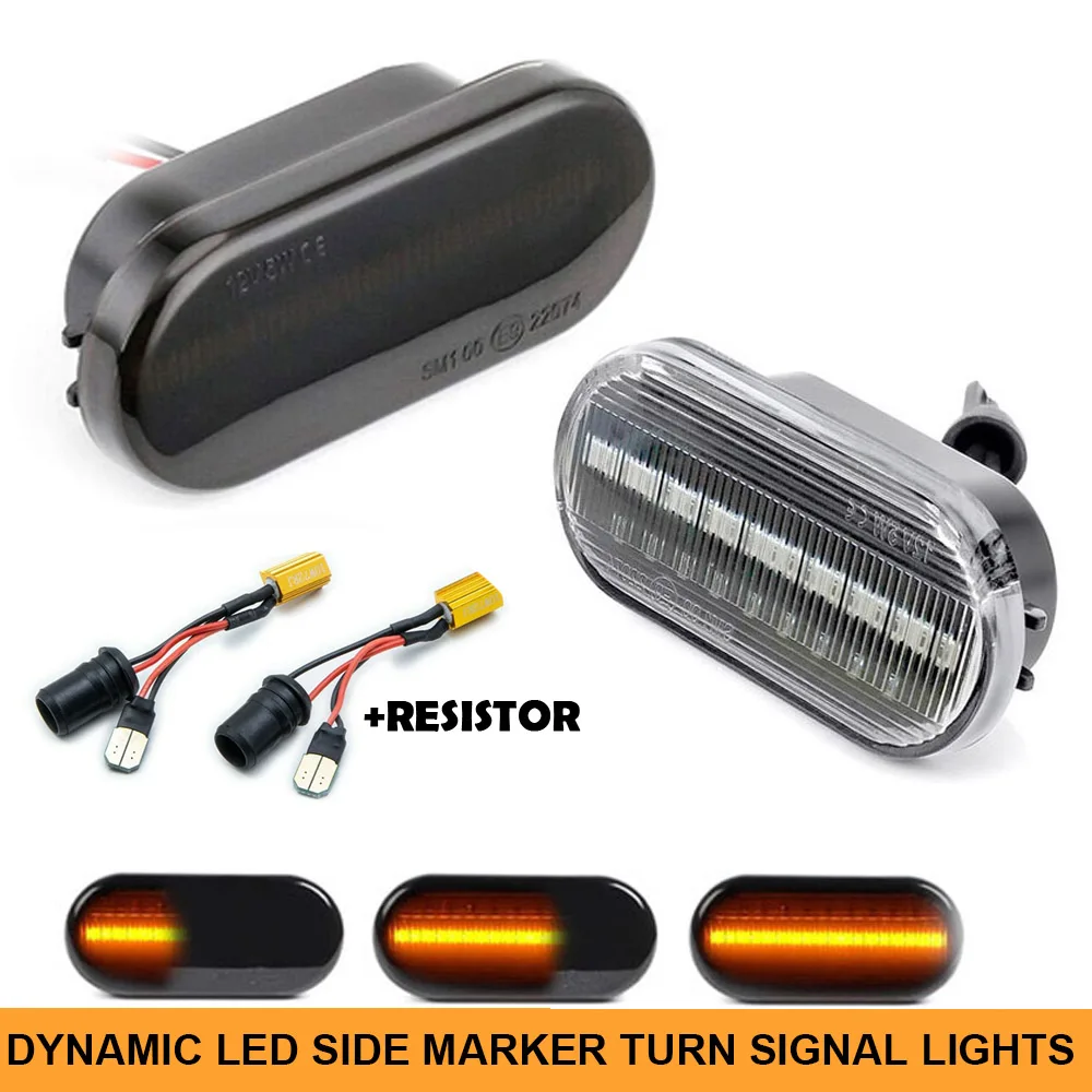 

Sequential Blinker LED Turn Signal Indicator Dynamic Lights For Seatt Altea Alhambra Arosa Built Cordoba Exeo Toledo Leon Ibiza