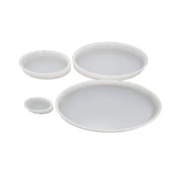 

Handmade Large Oval Bottom Mold Jewelry Silicone Mould Crystal Epoxy Resin Mold T4MD