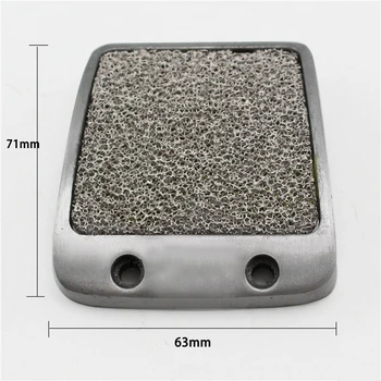 

Manual Gear Footrest Pedal Parts 4pcs Clutch Kit Pads For Honda JDM Mugen Set