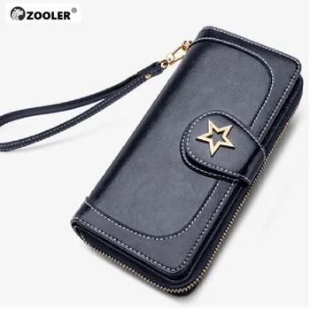 

Hottest genuine leather wallet long 2020 new WOMEN designed luxury purse long wallet day clutches elegant coin purses #GH205