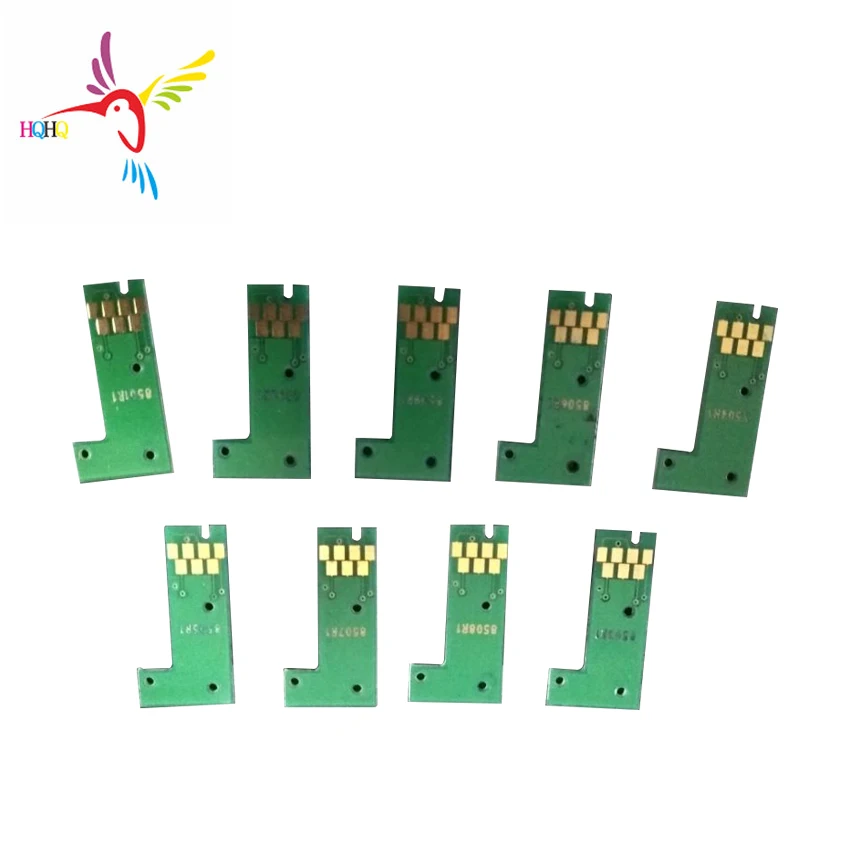 9 шт./компл. 80 мл T8501-T8509 Постоянный чип для Epson P800 принтер P800 Постоянный чип usd для заправки чернильного картриджа T8501-t8509