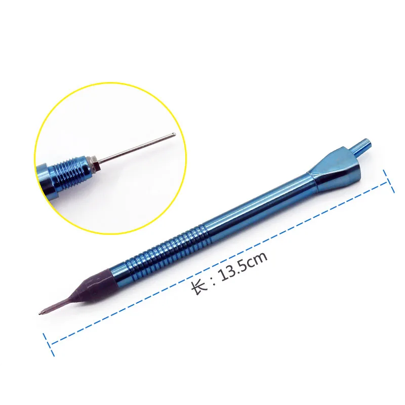Microscopic Ophthalmic Instruments Titanium Ultra Microemulsion Sucking Handle uitrasonic injection handle Washing Handle Tool 5