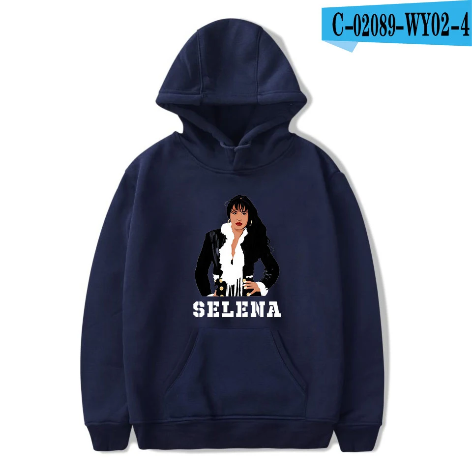 Selena quintanilla Горячая Спортивная одежда черные популярные толстовки для женщин и мужчин подходящий Повседневный свитер с капюшоном пуловер зимняя Толстовка для женщин - Цвет: As picture