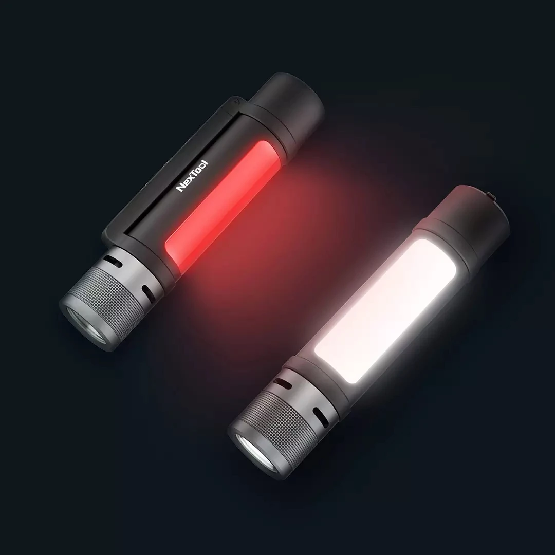 Xiaomi NexTool Outdoor 6 in 1 LED Flashlight Ultra Bright Torch Waterproof Camping Night Light Zoomable Portable Emergency Light led flashlights,led torch light,led flashlight,camping light