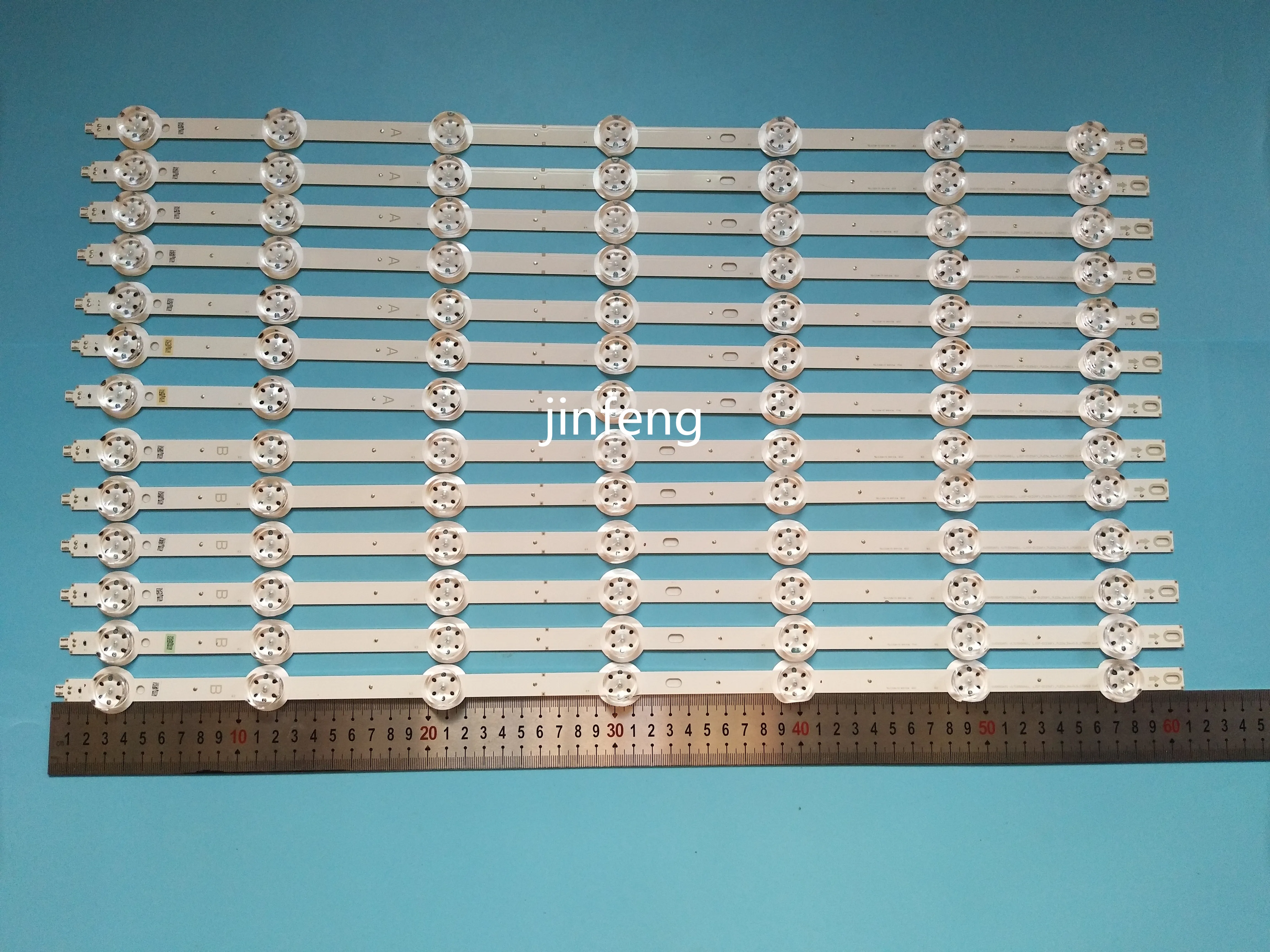 

1 партия = 13 штук светодиодной ленты для подсветки SVS550AF3 LJ07-01236A для Samsung 55-дюймового экрана LTI550HN11