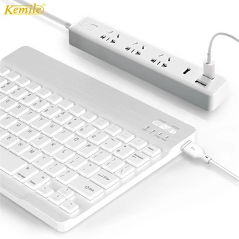 

Russian Spanish 10" Bluetooth Keyboard for iPad 2018 Pro 11 12.9 10.5 Air 3 10.5 Mini 5 3 4 for iPad Keyboard Wireless Teclado