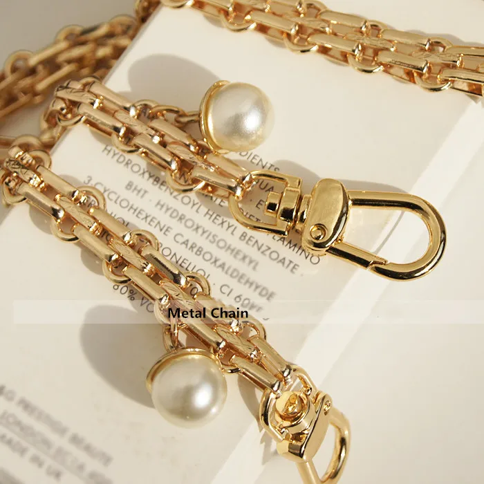 

Woman Fashion Bags Accessory Chain Fashion New Wallet Accessories Chain Handbag Chain Handle Shoulder Bag Strap Parts Chains