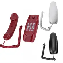 Telephone-Extension Fio Wall-Mount Landline Telefon Home-Phone No-Caller Hotel ID 