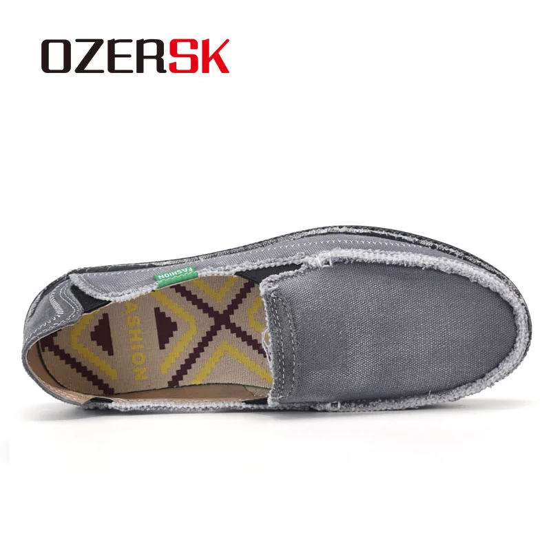 OZERSK/новые модные стильные мягкие мужские лоферы; сезон весна-осень; обувь высокого качества; мужская обувь на плоской подошве; Gommino; обувь для вождения; размеры 39-46