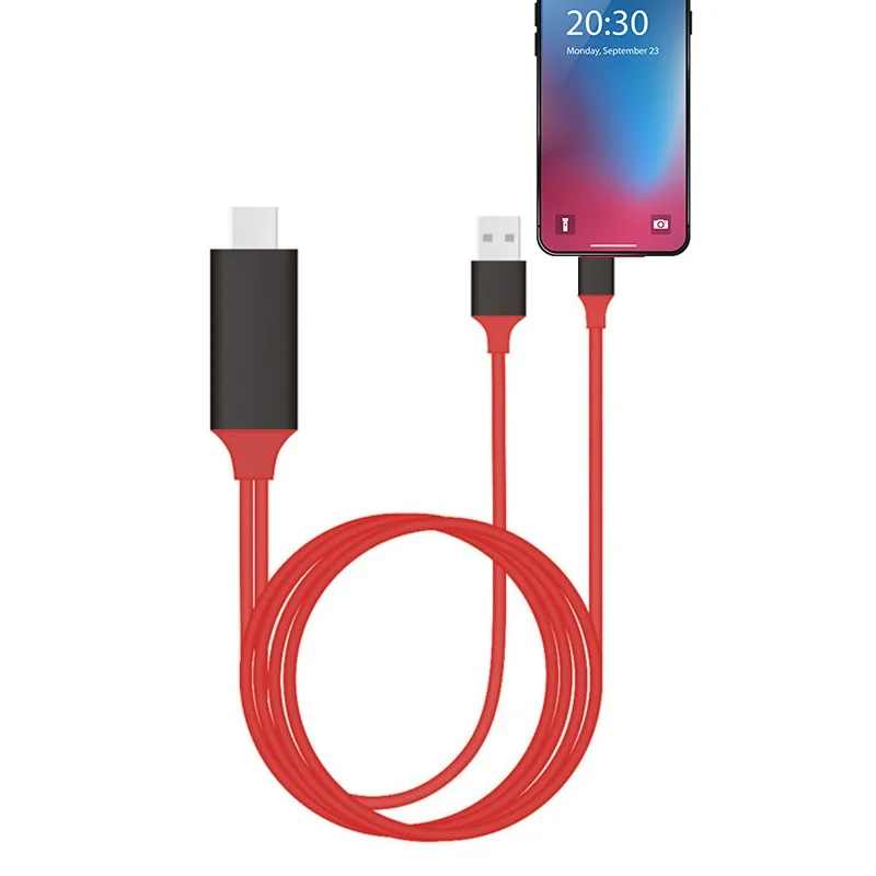1080P HDMI HDTV кабель TV Цифровой AV адаптер для iPhone к кабелям iphone 8 7 6s 5s 8plus Pin ipad Mini Air