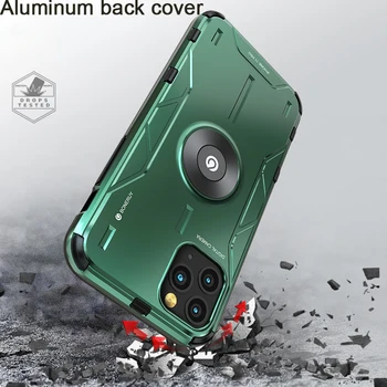 

Metal Aluminum Armor Case for iPhone 11 case funda coque For iPhone xs xr 11 Pro Max phone Case Cover shockproof Fundas Holder