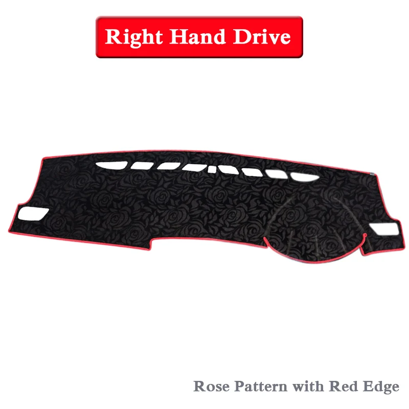 Car Styling Dashboard Protective Mat Shade Cushion Pad Rose Carpet For Geely Atlas Emgrand X7 Proton X70-Present RHD&LHD