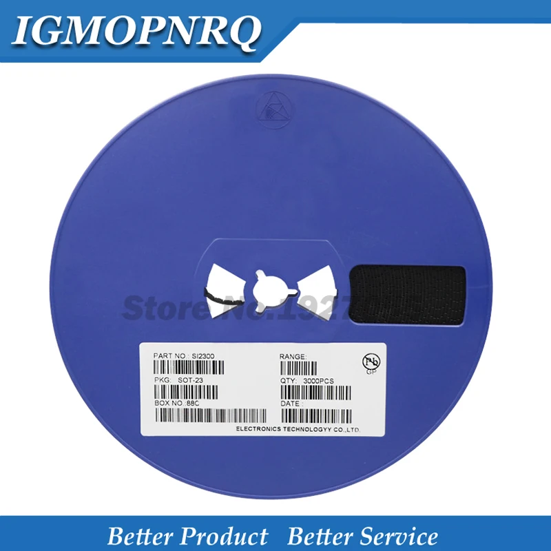 

1Reel 3000pcs SI2300DS SOT-23 SI2300 SOT SI2300DS-T1-E3 2300DS SMD MOS FET transistor new