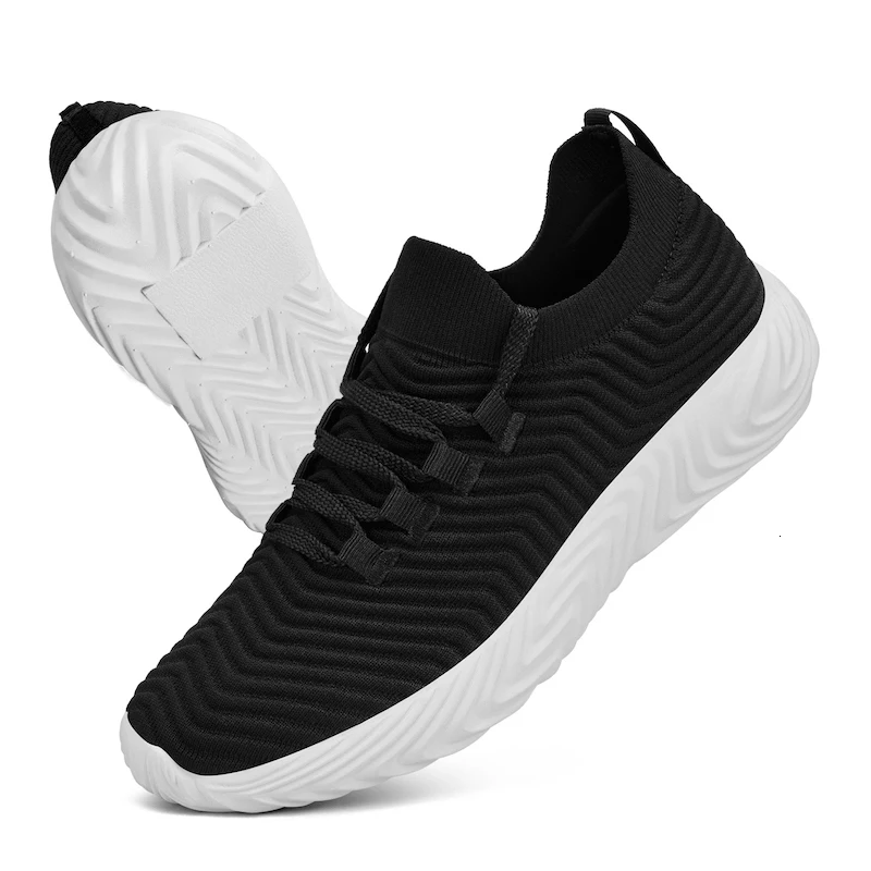 New Men& Women Breathable Running Shoes Outdoor Jogging Walking Lightweight Shoes Comfortable Sports Sneakers